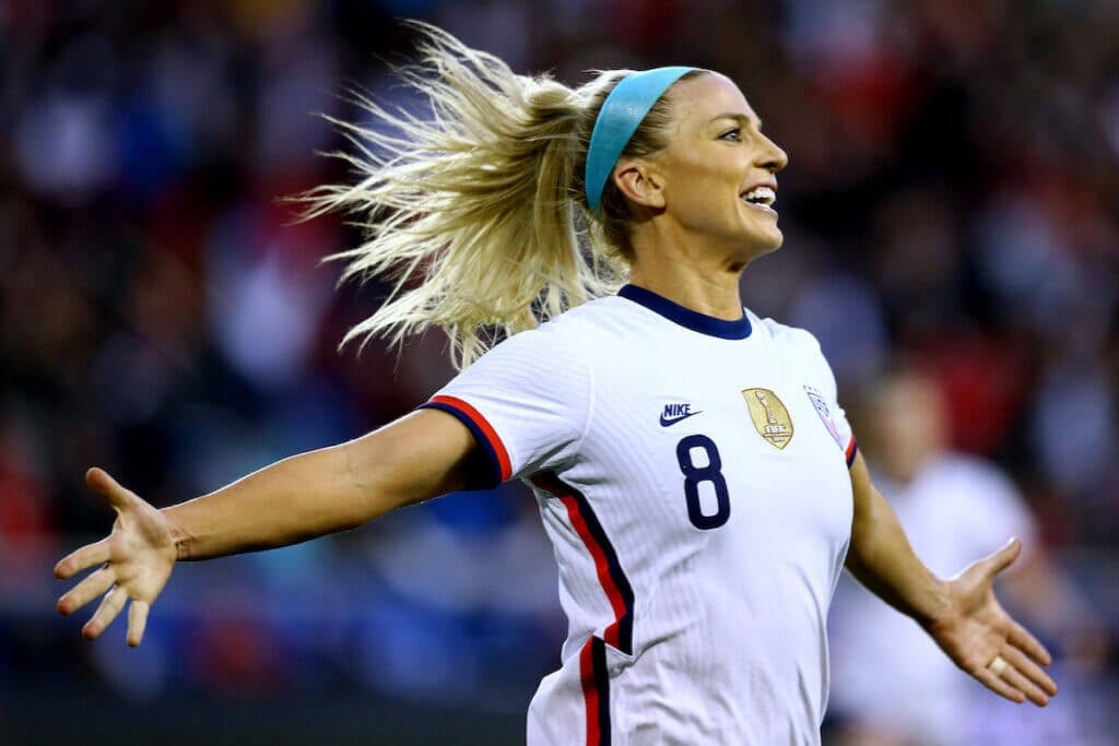 Julie Ertz one of the most famous female soccer players USA