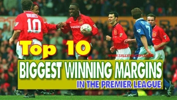  10 Biggest Winning Margins in The Premier League
