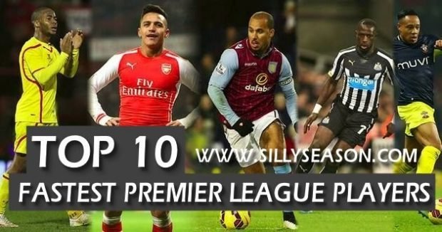 Top 10 Fastest Football Players In The Premier League