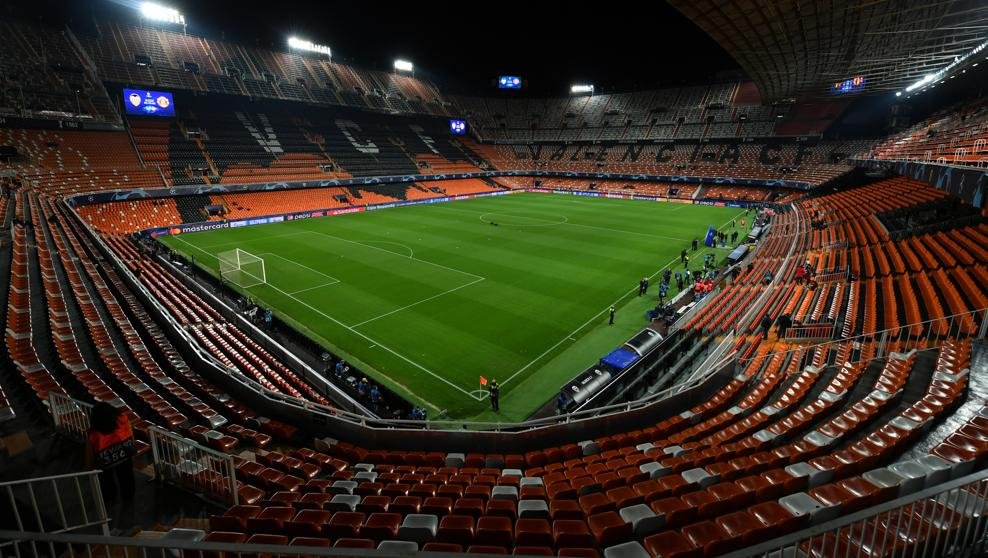 Mestalla is one of the largest football stadiums in Spain