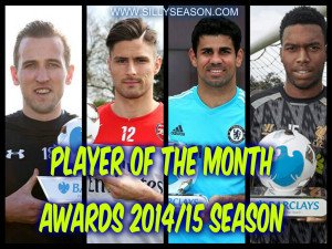 Premier League Player of The Month Awards 14/15 Season