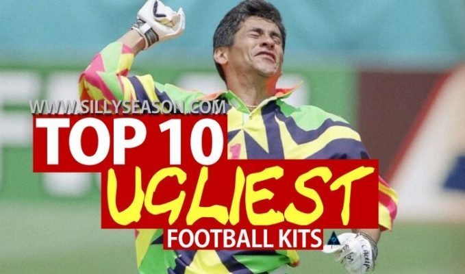 Top 10 The Most Ugliest Kits In Football