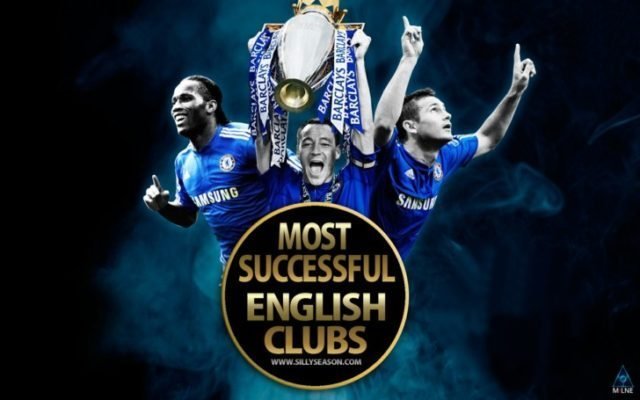 Top-10 Most Successful English Clubs