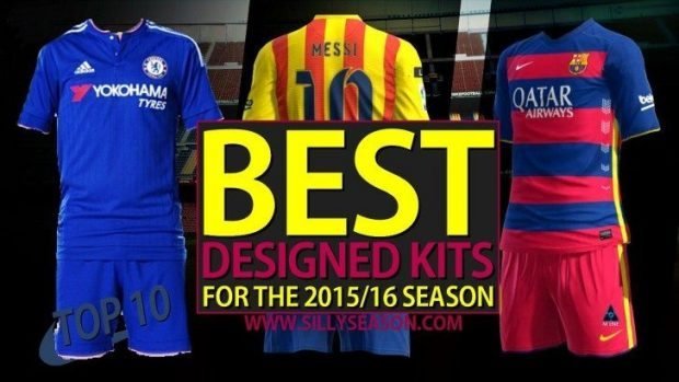 Top 10 Best Designed Kits In Football for the 2015/16 Season