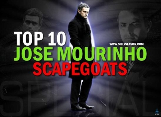 Top-10 Jose Mourinho Scapegoats