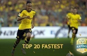 Top 20 Fastest Players in FIFA 16