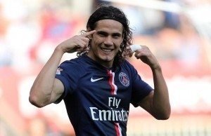 Edinson Cavani is one of the Top 10 Goal Scorers in the French Ligue 1