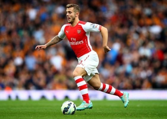 Jack Wilshere is one of the Top 10 Best Left Footed Footballers
