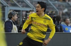 Shinji kagawa is one of the Asian footballers playing For Famous European clubs