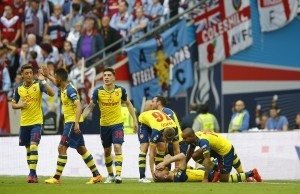 Fotboll, FA-Cupen, Final, Arsenal Ð Aston Villa