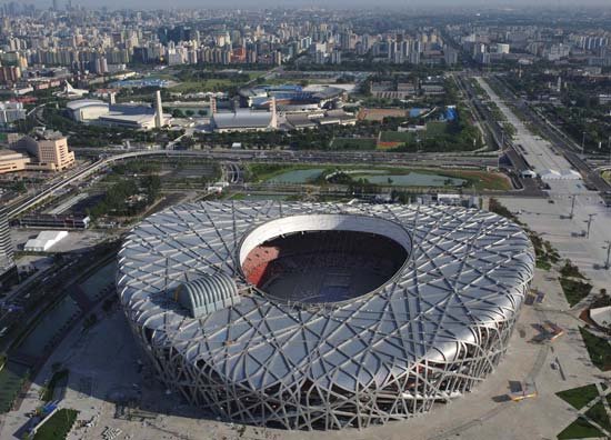 Beijing national stadium is one of the Top 10 Most Expensive Stadiums in Asia