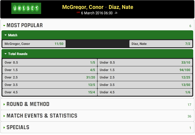 Conor McGregor vs Nate Diaz free live streaming and live betting odds UFC 196