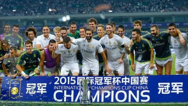 Real Madrids pre season tour in china