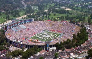 The Rose Bowl is one of the 10 Biggest Football Stadiums In The World