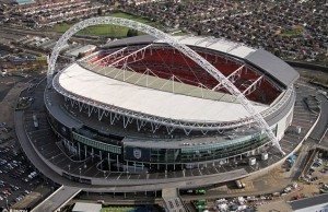 Wembley is one of the 10 Biggest Football Stadiums In The World