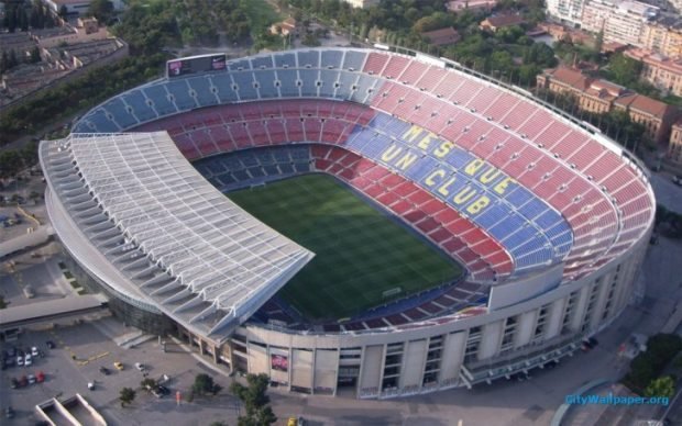 camp nou is one of the Top 20 Biggest Stadiums in Europe
