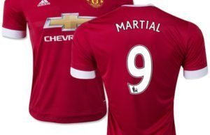 Anthony Martial's replica jersey is one of the Top 10 Selling Football Jerseys of Players