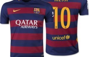 Lionel Messi replica jersy is the most selling football jersey of players 