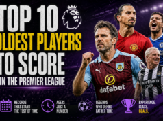 Top 10 oldest players to score in the Premier League Top 10 oldest players to score in the Premier League