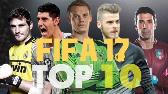 Fifa 17 top 10 best goalkeepers