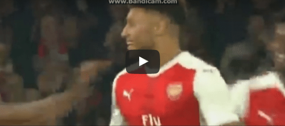 Arsenal 2-0 Reading Oxlade-Chamberlain Goal Video Highlight