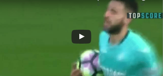 Arsenal 3-2 Swansea Borja Baston Goal Video Highlight