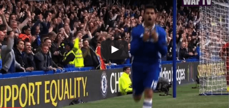Chelsea 1-0 Leicester City Diego Costa Goal Video Highlight