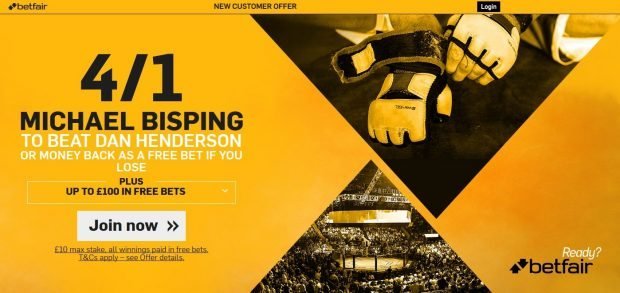 Watch Michael Bisping vs Dan Henderson fight? What start time & TV-channel fight in UK, USA, Australia?