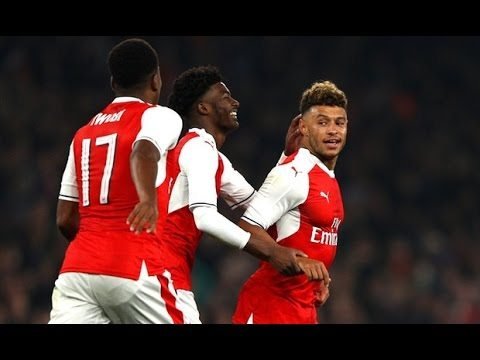 Arsenal 1-0 Reading Oxlade-Chamberlain Goal Video Highlight