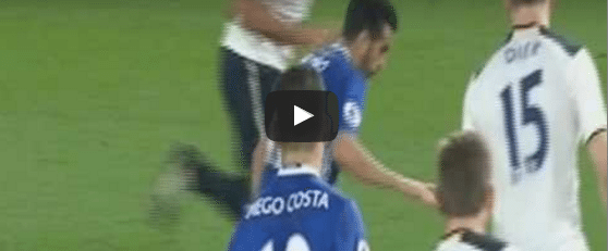 Chelsea 2-1 Tottenham Victor Moses Goal Video Highlight 1
