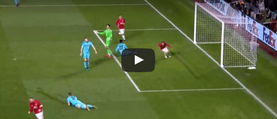 Manchester United 2-0 Feyenoord Juan Mata Goal Video Highlight 1
