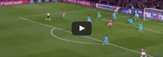 Manchester United 4-0 Feyenoord Jesse Lingard Goal Video Highlight 1