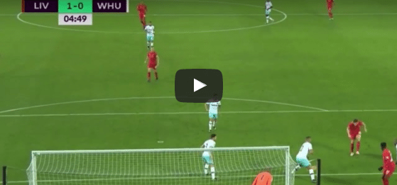 Liverpool 1-2 West Ham Michail Antonio Goal Video Highlight 1