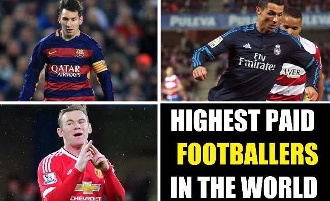 Footballers With Highest Salaries 2018