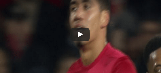 Manchester United 2-0 Wigan Smalling Goal Video Highlight 1