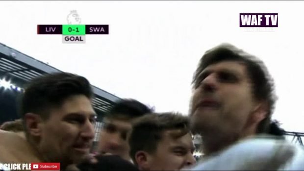 Liverpool 0-1 Swansea Fernando Llorente Goal Video Highlight 1