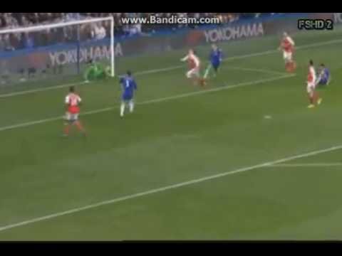 Chelsea 3-0 Arsenal Cesc Fabregas Goal Video Highlight! 1