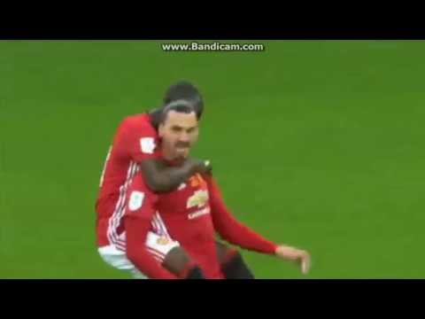 Manchester United 1-0 Southampton Zlatan Ibrahimovic Goal Video Highlight | EFL CUP FINAL 2017! 1