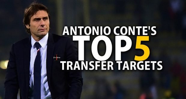 Antonio Conte has picked his top five transfer targets! 11