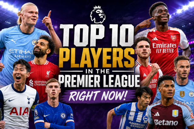 Top 10 players in the Premier League RIGHT NOW! Top 10 players in the Premier League RIGHT NOW!