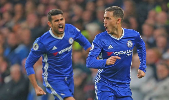 Diego Costa admits Eden Hazard should think about leaving Chelsea for Real Madrid or Barcelona 1