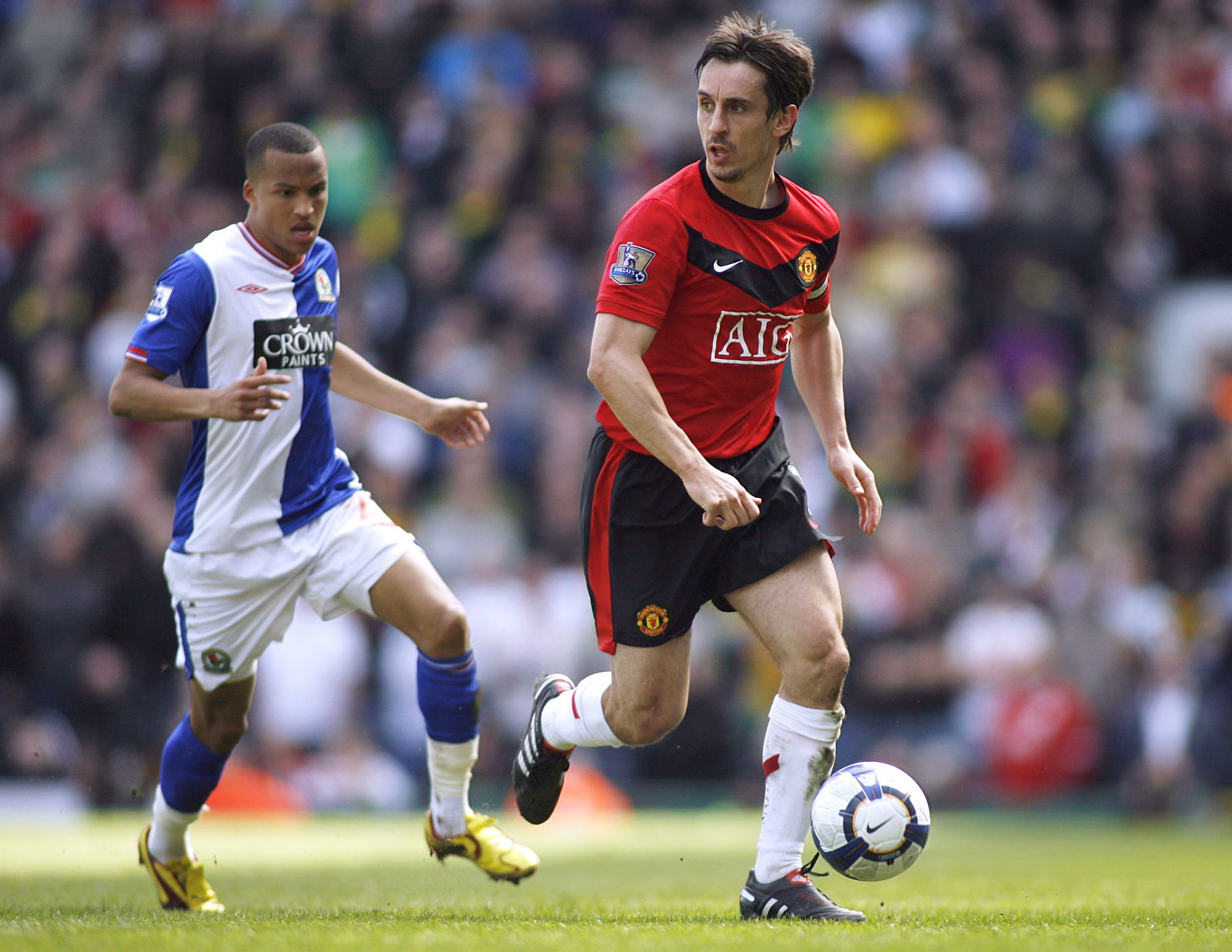 most gifted full-backs of all time Gary Neville