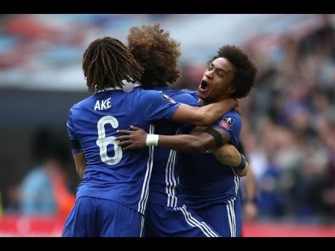 Chelsea 2-1 Tottenham Willian Goal Video Highlight | FA Cup Semi-Final! 1
