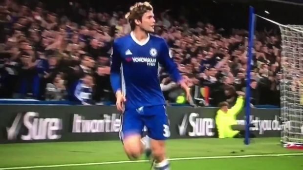 Chelsea 2-0 Middlesbrough Marcos Alonso Goal Video Highlight 1