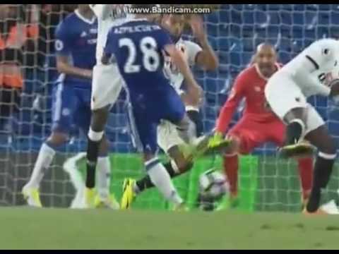 Chelsea 3-1 Watford Michy Batshuayi Goal Video Highlight 1