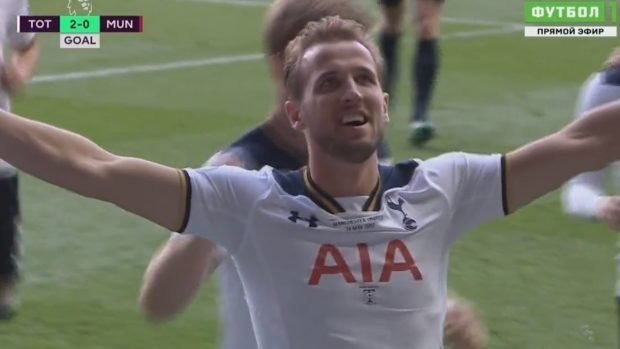 Tottenham 2-0 Manchester United Harry Kane Goal Video Highlight 1