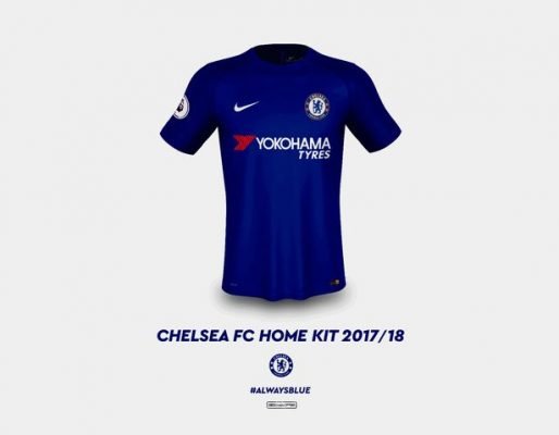 Chelsea's kits for the 2017/18 season