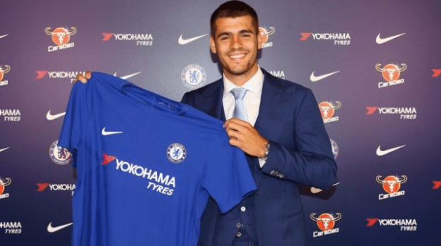 Chelsea officially confirm Alvaro Morata's new squad number