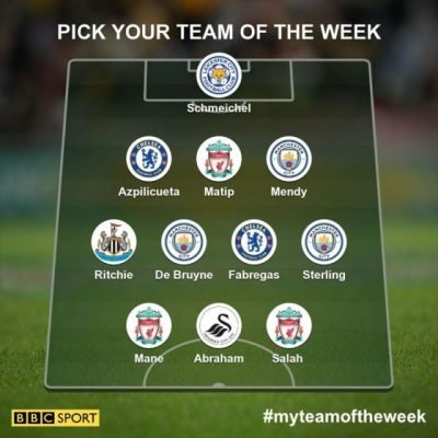 BBC Premier League team of week - Game Week 3 - 2017/18 6