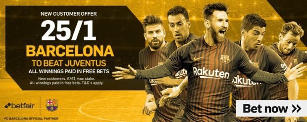 Champions League Betting Tips Predictions Barcelona 12th 13th September 2017